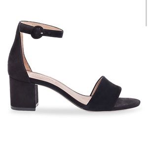 Bernardo black suede sandal. Style Belinda. Size 8.5